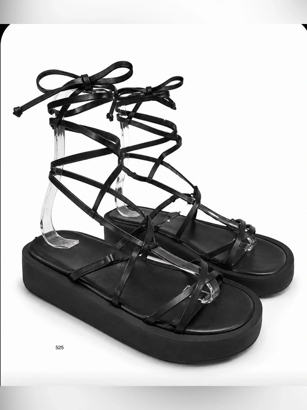 Abercrombie & Fitch Wrap-Around Platform Sandals